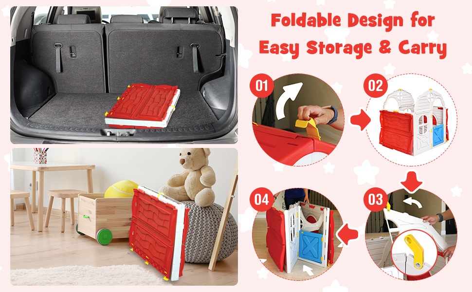 foldable playhouse for kids