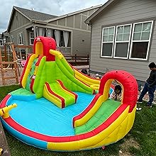 backyard water park