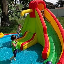 inflatable bouncer pool