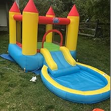 water slides for kids backyard