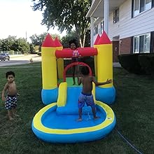 water slides for kids backyard