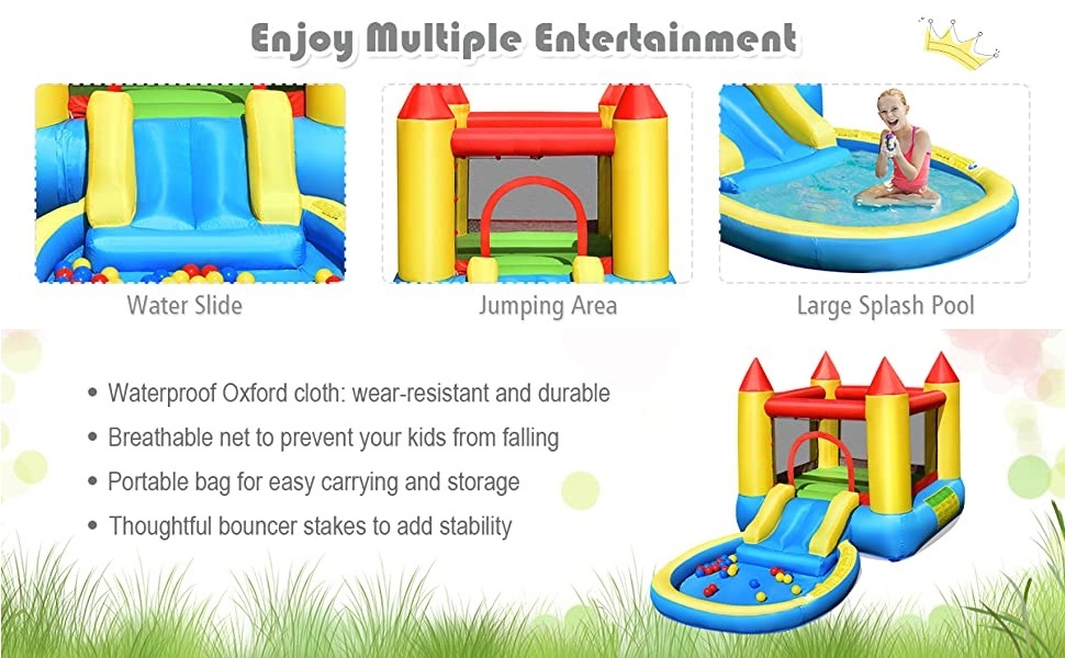 water park for kids backyard