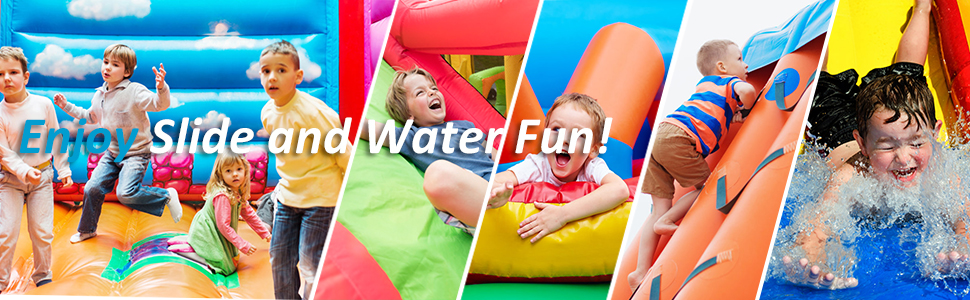 water slide