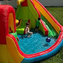 backyard water park