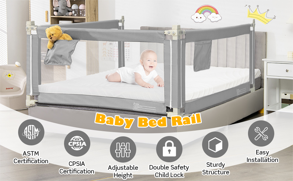 Bed Rail for Toddlers