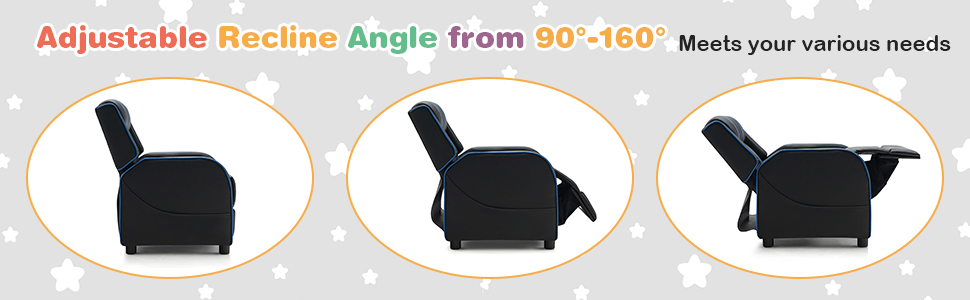 toddler recliner adjustable