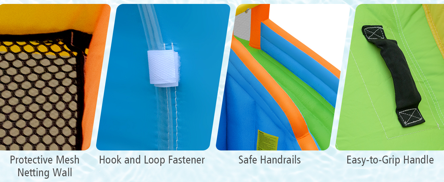 inflatable water slide