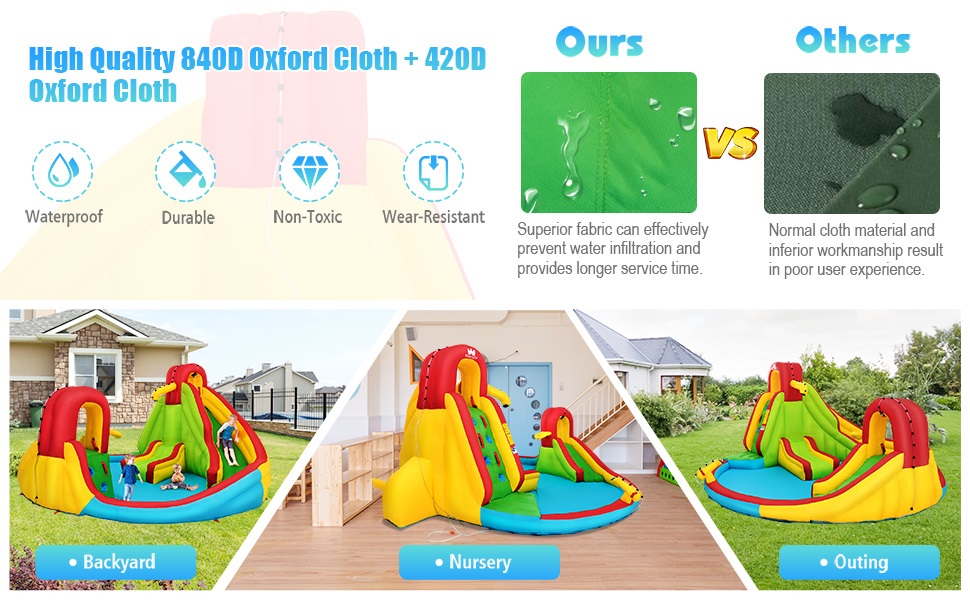 inflatable water park