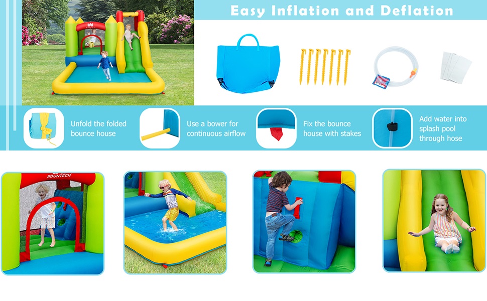 water slide