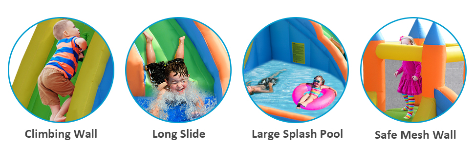water slide