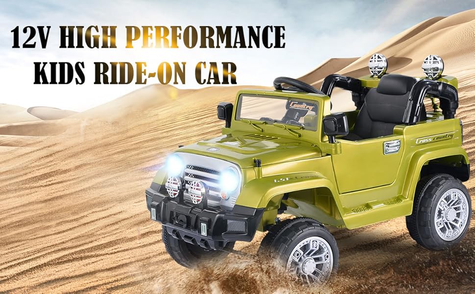 Ride On Jeep Car - Costzon