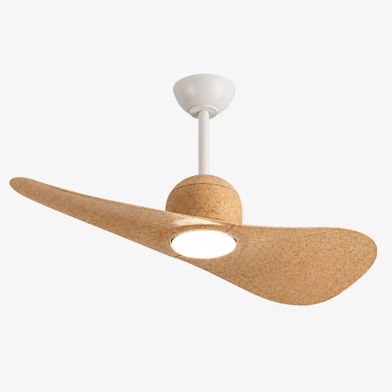 Designer Hat Two-Blade Ceiling Fan Light