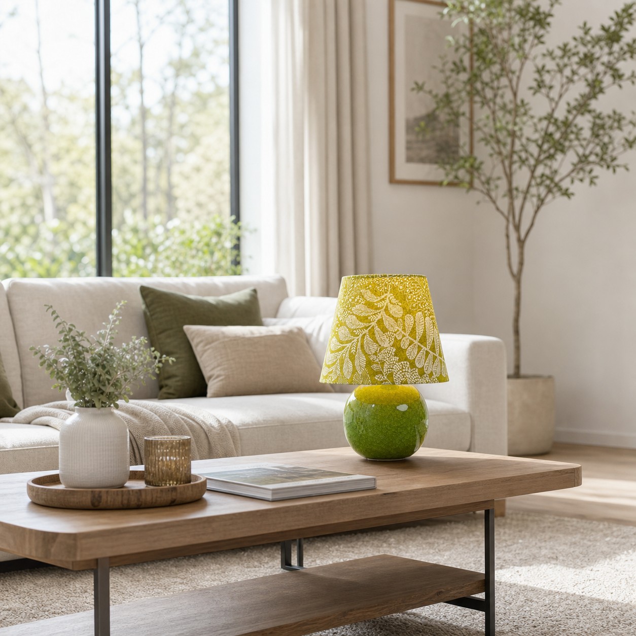 Bright living room